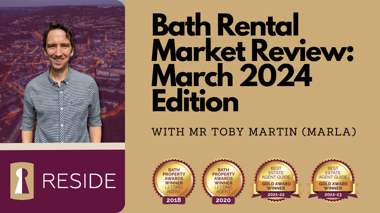 Image showing title of blog post - Rental Market Review March 2024